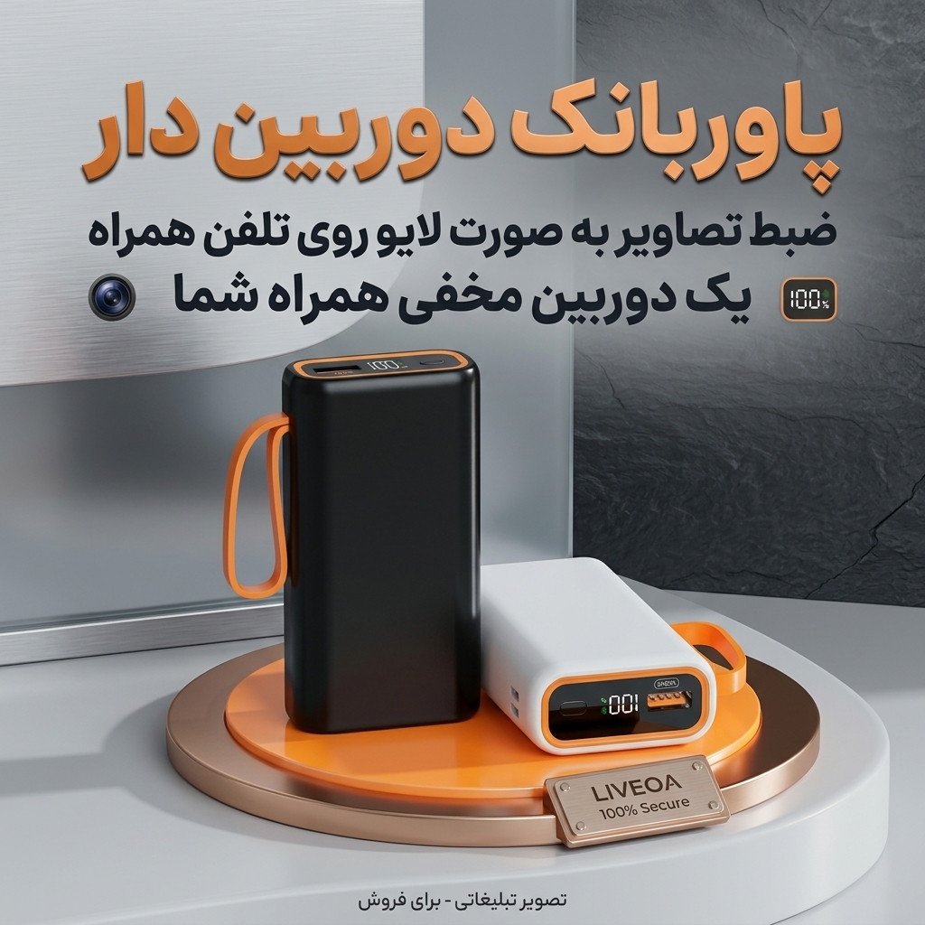 پاوربانک با دوربین